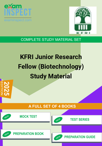 KFRI Junior Research Fellow Biotechnology Study Material