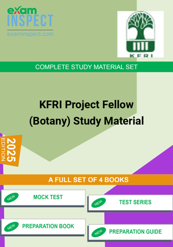 KFRI Project Fellow Botany Study Material