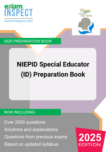 NIEPID Special Educator ID Preparation Book
