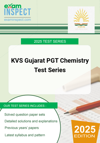 KVS Gujarat PGT Chemistry Test Series