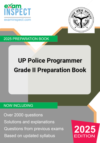 UP Police Programmer Grade II Preparation Book