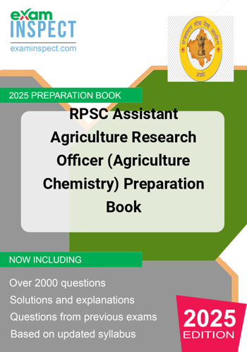 Additional image of RPSC Assistant Agriculture Research Officer Agriculture Chemistry Preparation Book