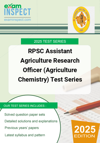 Additional image of RPSC Assistant Agriculture Research Officer Agriculture Chemistry Test Series