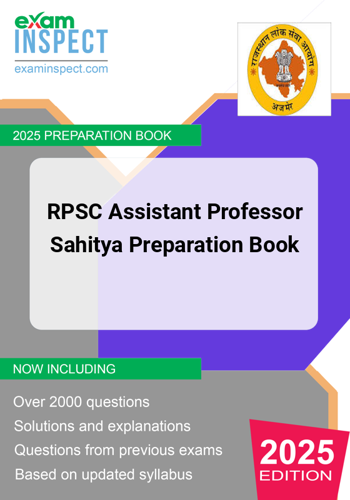 RPSC Assistant Professor Sahitya Preparation Book