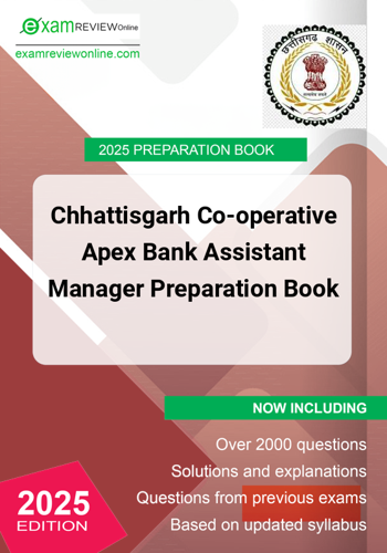 Chhattisgarh Cooperative Apex Bank Assistant Manager Preparation Book