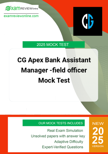 Additional image of CG Apex Bank Assistant Manager field officer Mock Test