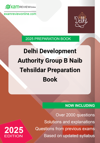 Delhi Development Authority Group B Naib Tehsildar Preparation Book