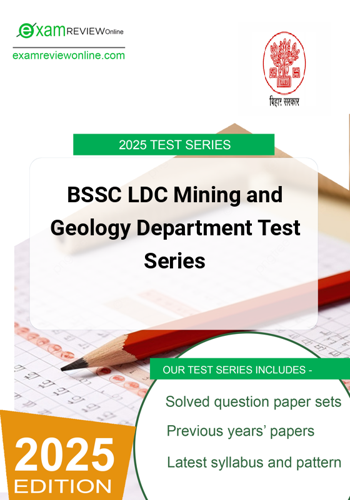 Additional image of BSSC LDC Mining and Geology Department Test Series