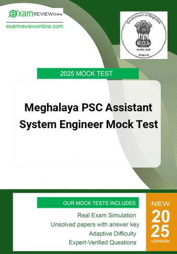 Additional image of Meghalaya PSC Assistant System Engineer Mock Test