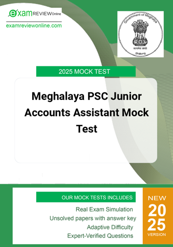 Additional image of Meghalaya PSC Junior Accounts Assistant Mock Test