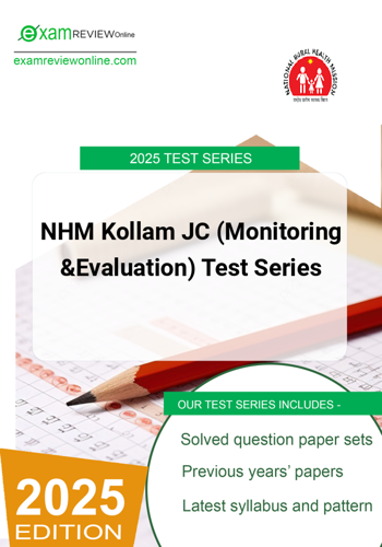 Additional image of NHM Kollam JC Monitoring &Evaluation Test Series