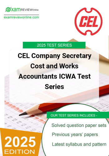 Additional image of CEL Company Secretary Cost and Works Accountants ICWA Test Series
