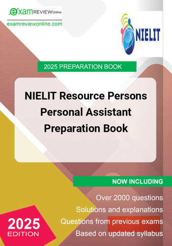 Additional image of NIELIT Resource Persons Personal Assistant Preparation Book