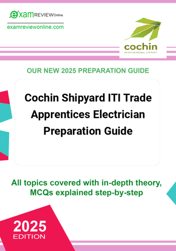 Additional image of Cochin Shipyard ITI Trade Apprentices Electrician Preparation Guide