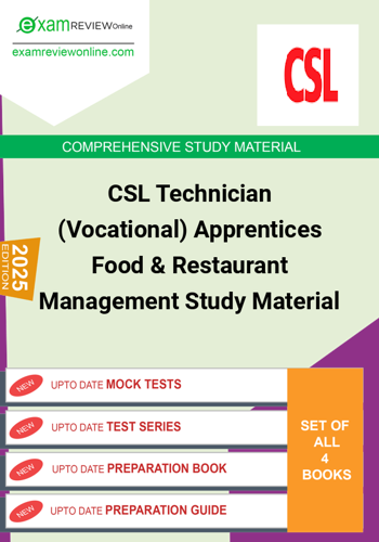 Additional image of CSL Technician Vocational Apprentices Food & Restaurant Management Study Material