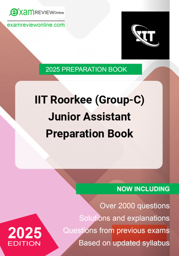 Additional image of IIT Roorkee GroupC Junior Assistant Preparation Book