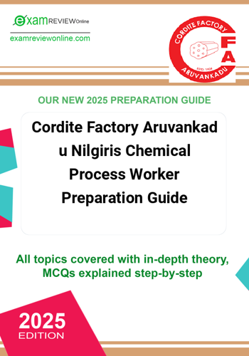 Additional image of Cordite Factory Aruvankadu Nilgiris Chemical Process Worker Preparation Guide