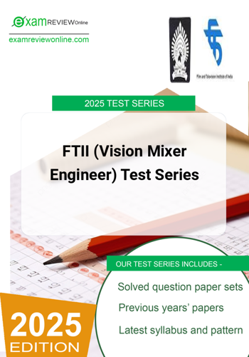 Additional image of FTII Vision Mixer Engineer Test Series