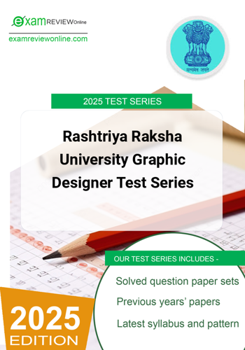Additional image of Rashtriya Raksha University Graphic Designer Test Series