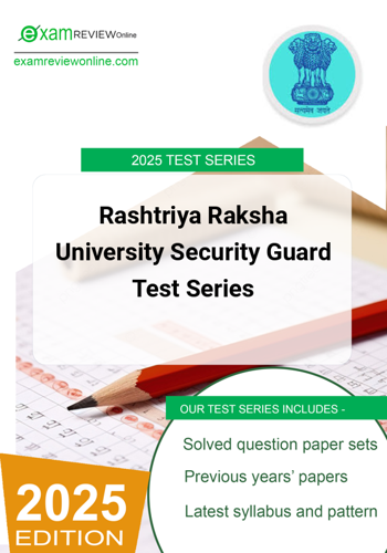 Additional image of Rashtriya Raksha University Security Guard Test Series