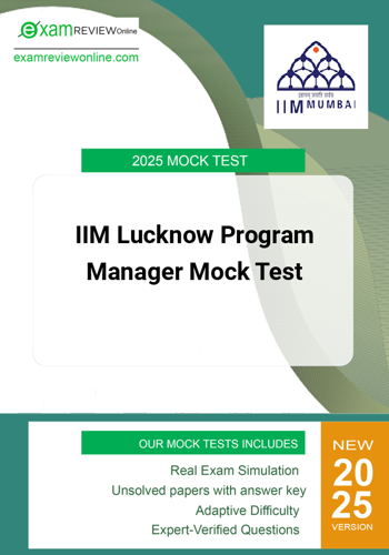 Additional image of IIM Lucknow Program Manager Mock Test
