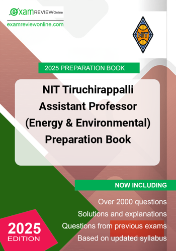 Additional image of NIT Tiruchirappalli Assistant Professor Energy & Environmental Preparation Book