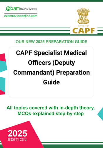Additional image of CAPF Specialist Medical Officers Deputy Commandant Preparation Guide