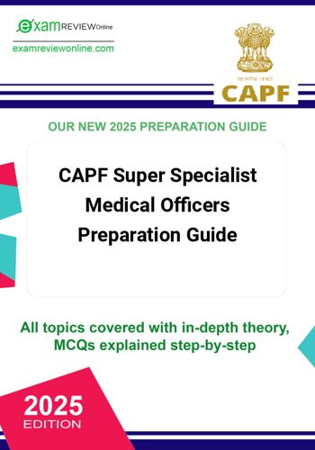 Additional image of CAPF Super Specialist Medical Officers Preparation Guide