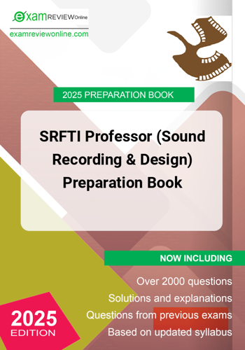 Additional image of SRFTI Professor Sound Recording & Design Preparation Book