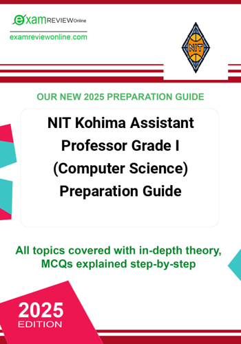 Additional image of NIT Kohima Assistant Professor Grade I Computer Science Preparation Guide