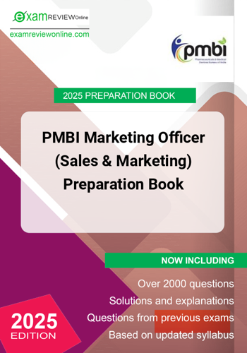 Additional image of PMBI Marketing Officer Sales & Marketing Preparation Book