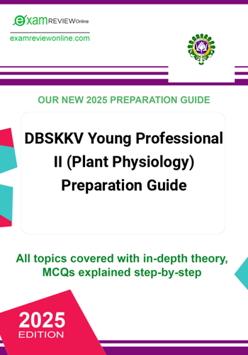 Additional image of DBSKKV Young Professional II Plant Physiology Preparation Guide