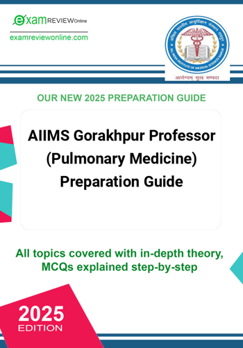 Additional image of AIIMS Gorakhpur Professor Pulmonary Medicine Preparation Guide