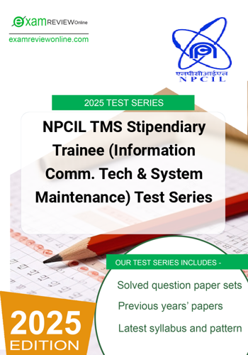 Additional image of NPCIL TMS Stipendiary Trainee Information Comm Tech & System Maintenance Test Series