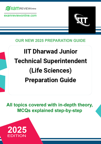 Additional image of IIT Dharwad Junior Technical Superintendent Life Sciences Preparation Guide