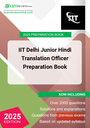 Additional image of IIT Delhi Junior Translation Officer Preparation Book
