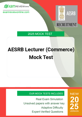 Additional image of AESRB Lecturer Commerce Mock Test