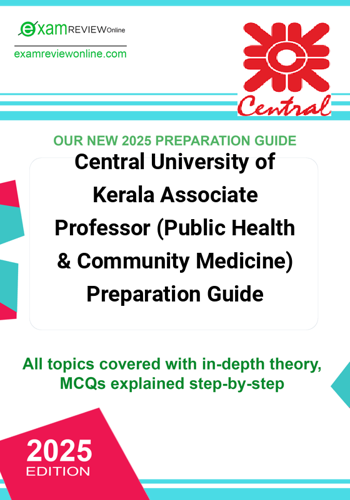Additional image of Central University of Kerala Associate Professor Public Health & Community Medicine Preparation Guide