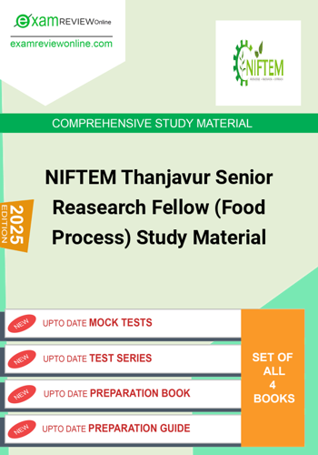 Additional image of NIFTEM Thanjavur Senior Reasearch Fellow Food Process Study Material