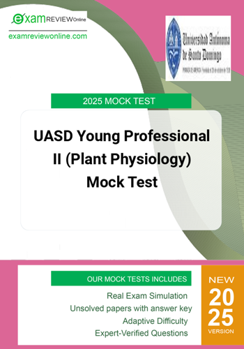 Additional image of UASD Young Professional II Plant Physiology Mock Test