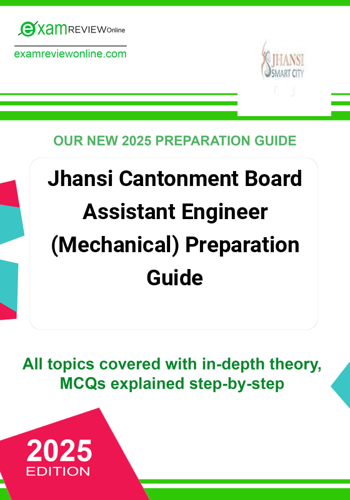 Additional image of Jhansi Cantonment Board Assistant Engineer Mechanical Preparation Guide