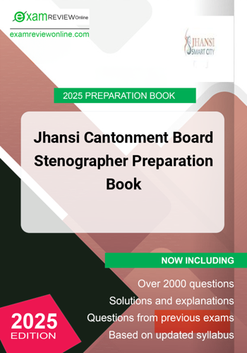 Additional image of Jhansi Cantonment Board Stenographer Preparation Book