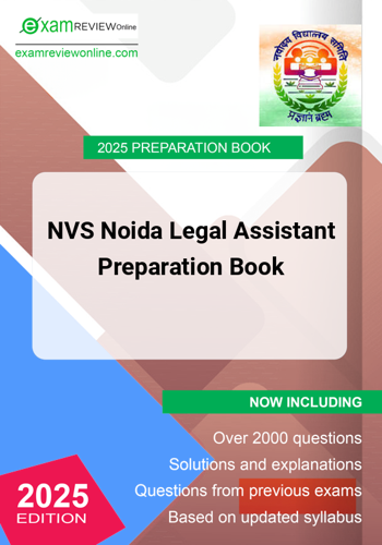 Additional image of NVS Noida Legal Assistant Preparation Book