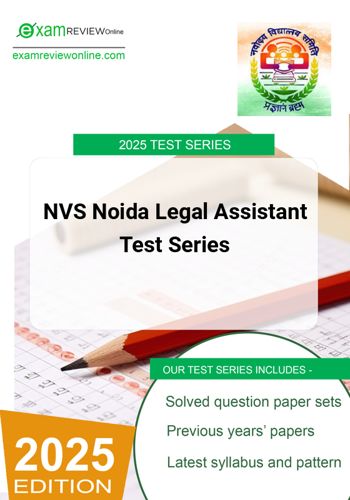 Additional image of NVS Noida Legal Assistant Test Series