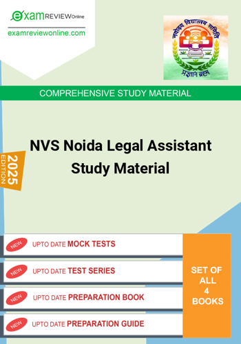 Additional image of NVS Noida Legal Assistant Study Material