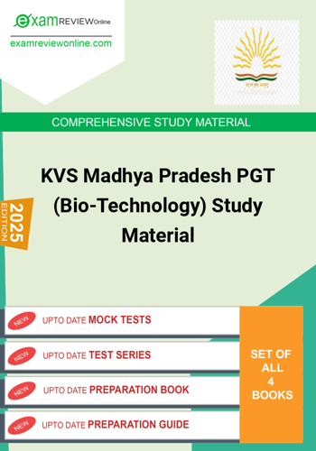 Additional image of KVS Madhya Pradesh PGT BioTechnology Study Material