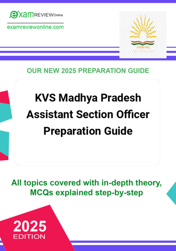 Additional image of KVS Madhya Pradesh Assistant Section Officer Preparation Guide