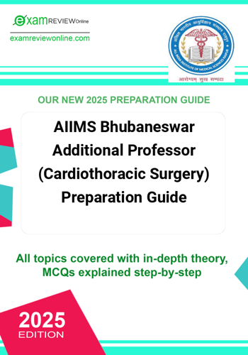 Additional image of AIIMS Bhubaneswar Additional Professor Cardiothoracic Surgery Preparation Guide