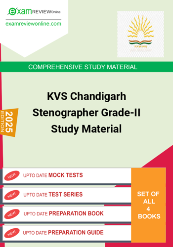 Additional image of KVS Chandigarh Stenographer GradeII Study Material