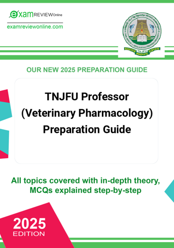 Additional image of TNJFU Professor Veterinary Pharmacology Preparation Guide